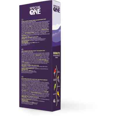 Вітаміни для птахів Special One Пончики «Барбарис, волошка, кокос» 60 г (4823082425167) Вінниця
