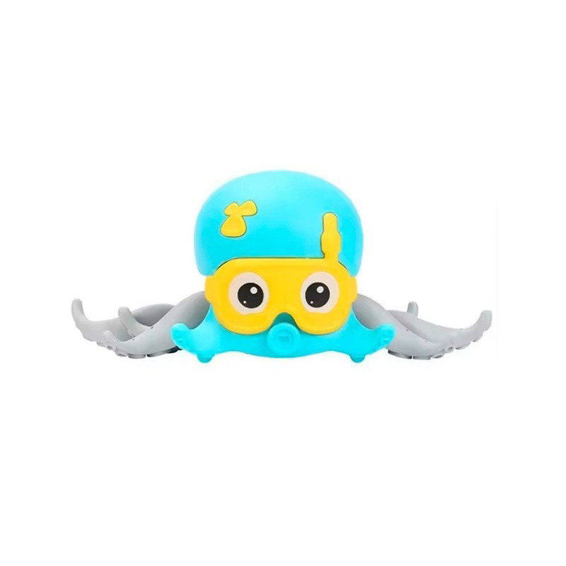 Дитяча каталка "Восьминіг" HG-5073 на мотузці, заводна Вінниця - фото 1