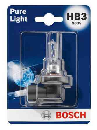 Галогенова лампа BOSCH Pure Ligh HB3 60 W 12 V P20d (1987301062) 1 шт./ блістер Харків