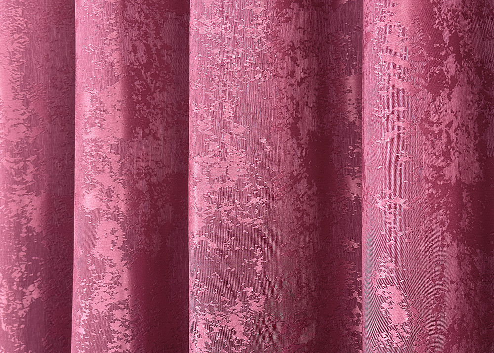 Комплект готових штор VR-Textil Жакард Sultan XO № 1146ш Малиновий 100х280 см 2 шт (31-784) Київ - фото 7