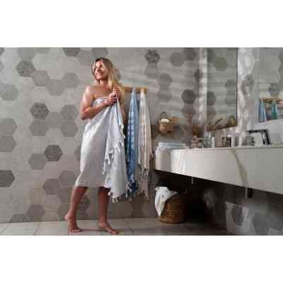 Рушник Ardesto SPA 90х180см 100% бавовна, сірий (ART2690GR) Вінниця