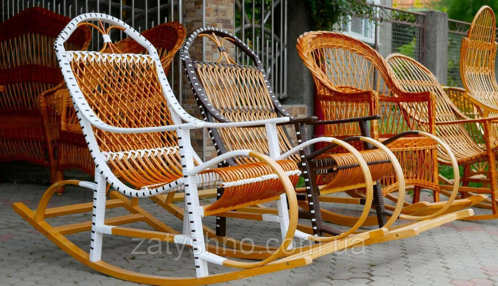 Качалка плетеная ротанговая подарочная Киев - изображение 1