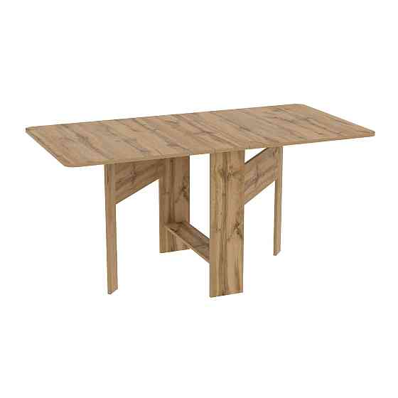 Стол-тумба №4 узкая, Дуб Аппалачи, 1580х800х750 Львов