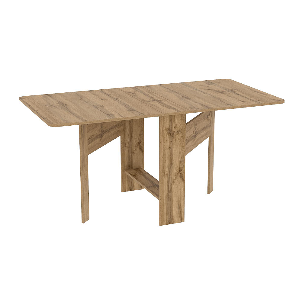 Стол-тумба №4 узкая, Дуб Аппалачи, 1580х800х750 Львов - изображение 1