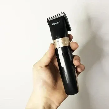Машинка для стрижки волосся Gemei GM-6042 акумуляторна, тример для бороди, насадки 3-12 мм Одеса