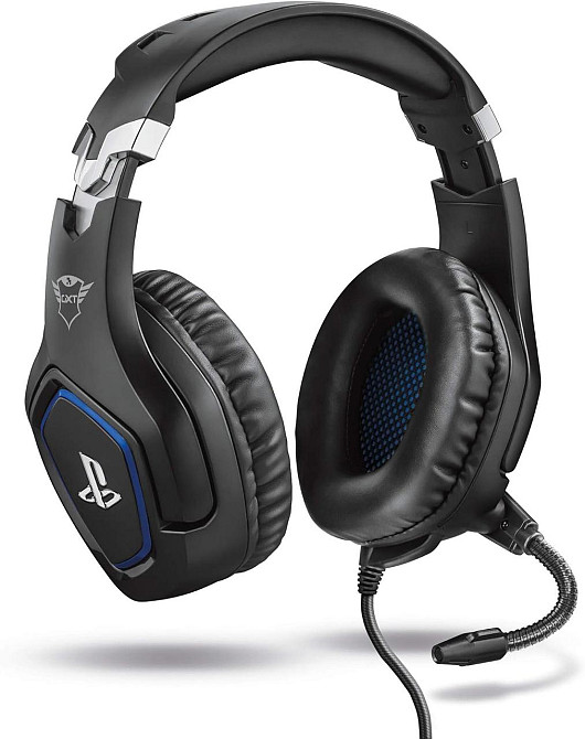 Навушники Trust GXT 488 Forze чорні дротові ігрові 50 мм з мікрофоном ANC 3.5 мм PS4/PS5 сумісні Київ - фото 1