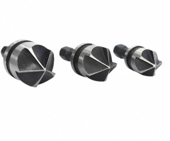 Набор зенковок по металлу 3 шт для сверления 12-19 мм Киев - изображение 3