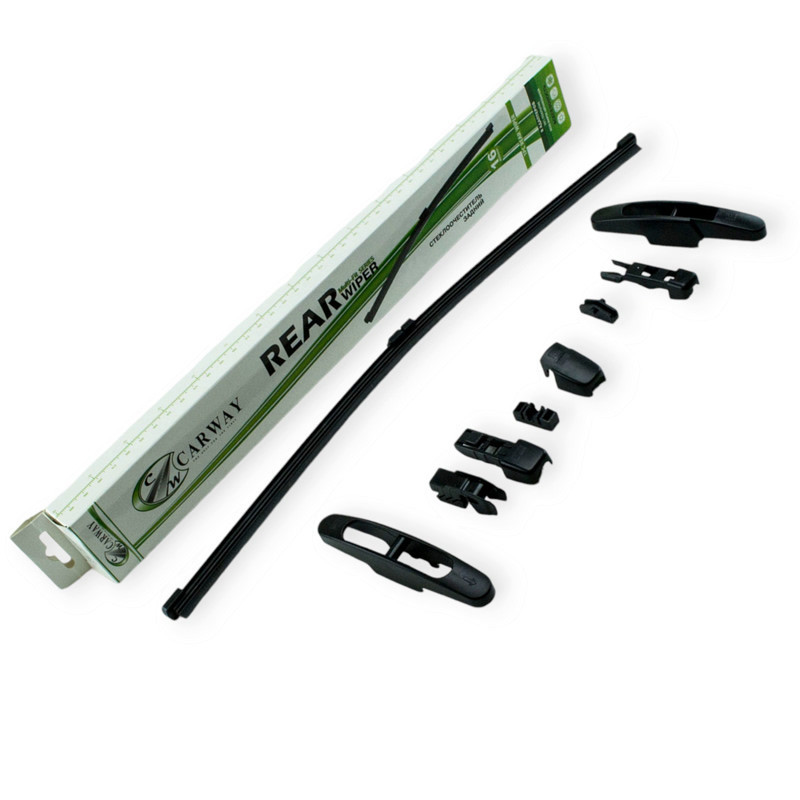 Щітка склоочисника заднього Carway безкаркасна flat Rear 400 мм (+ 8 адапт.) Мукачево - фото 1