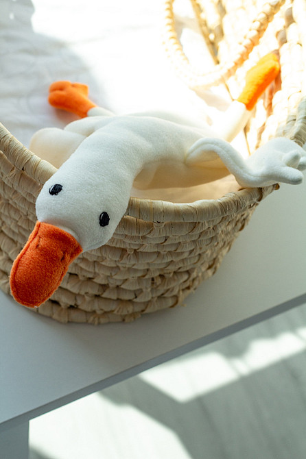 М’яка іграшка сплюшка Гусь обнімусь Київ - фото 2