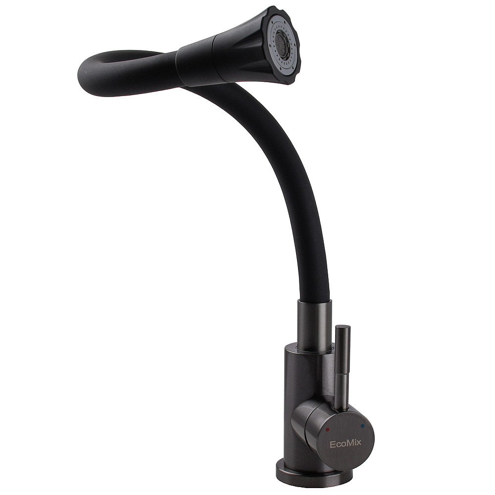 Змішувач для кухні EcoMIX Stella STE-203SA-GP-B01 Тернопіль - фото 4