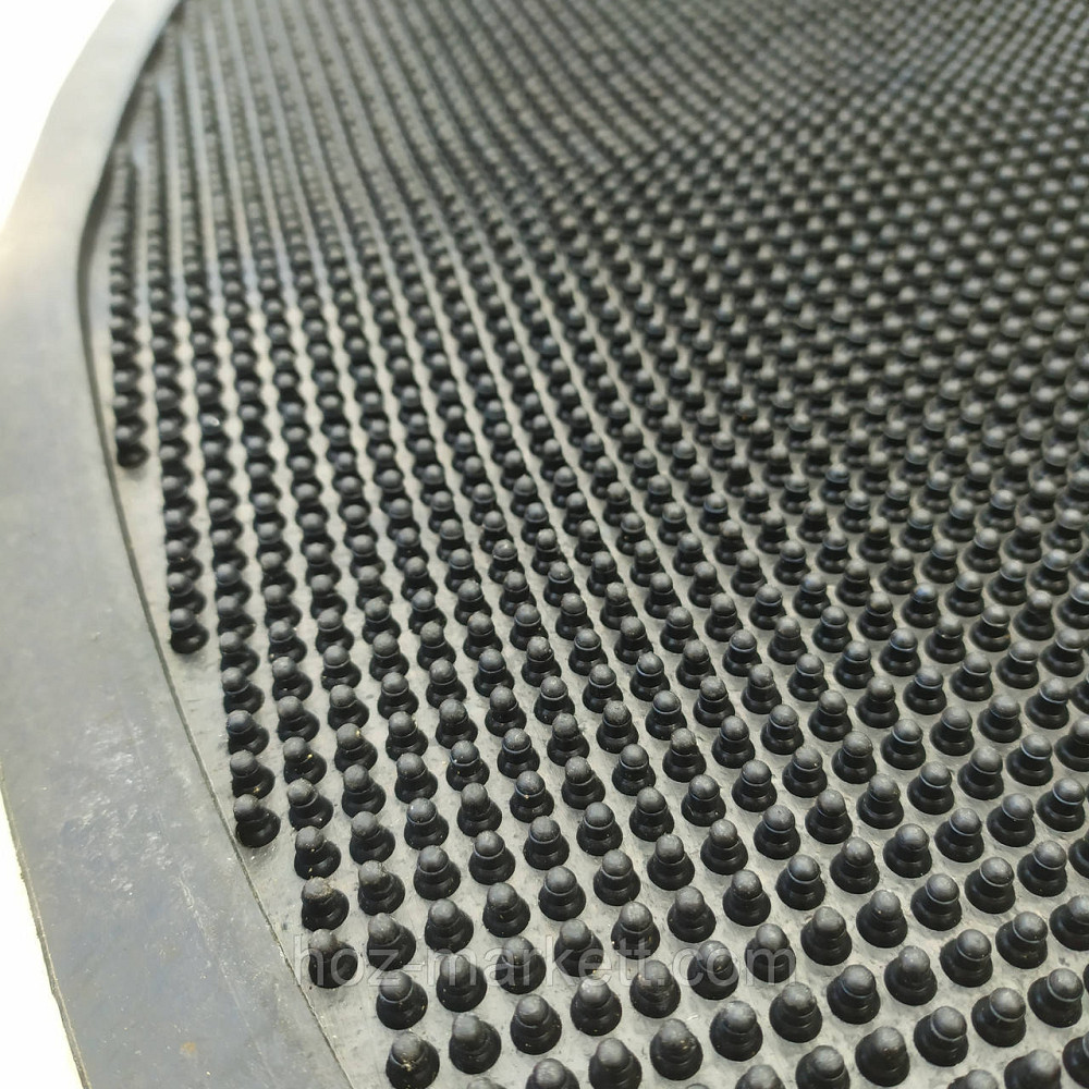 Килимок гумовий Велком напівкруглий розмір 90 см х 60 см Харків - фото 6