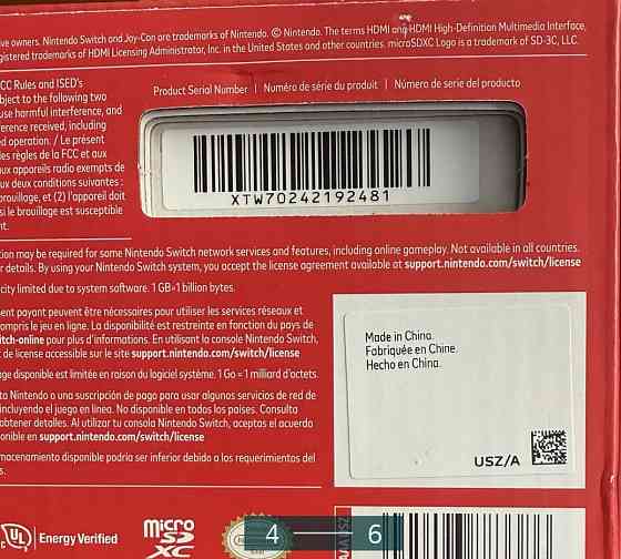 Приставка Nintendo Switch OLED White. Київ