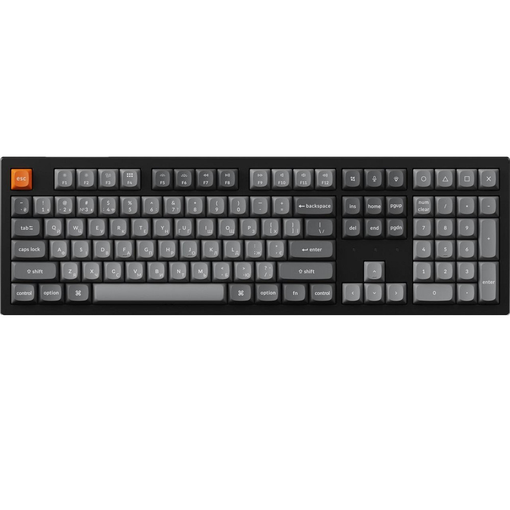 Клавіатура бездротова Keychron K10 Max Keychron Super Banana Switch Black RGB (K10M-H4-UA) ( 25092 ) Харьков - изображение 1