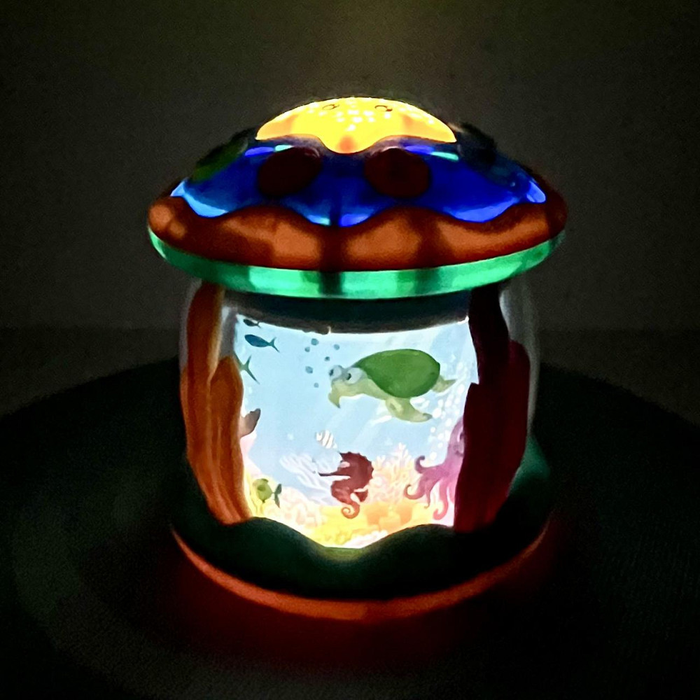 Нічний проектор Океанаріум музика світло 17см (855-163A) Чернігів - фото 4