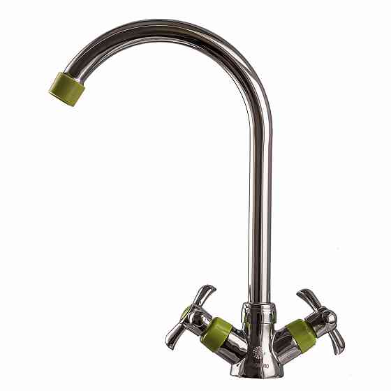 Змішувач для кухні DOMINO DK-H1-2N-GREEN Тернопіль