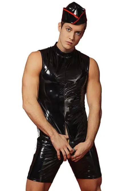 Комбідрес чоловічий (лак) з лампасам D&A L Львів - фото 1