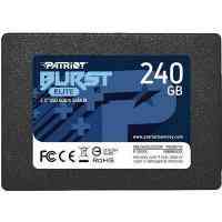 Накопичувач SSD 2.5" 240GB Burst Elite Patriot (PBE240GS25SSDR) Київ