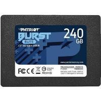 Накопичувач SSD 2.5" 240GB Burst Elite Patriot (PBE240GS25SSDR) Київ - фото 1
