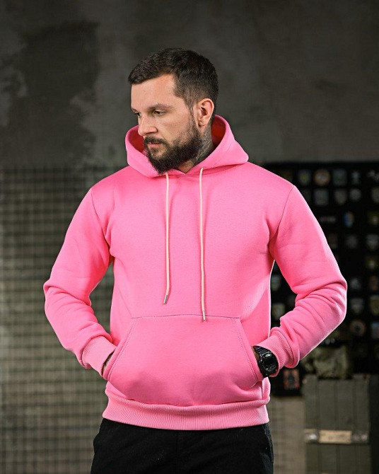 Милитари худи на флисе GENESIS AK47 pink ПП8070 Одеса - фото 2