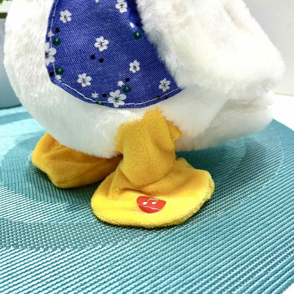 Іграшка Гусак повторюшка музичний ходить Білий (777-2) Чернігів - фото 4