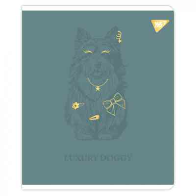 Тетрадь Yes Luxure doggy А5 18 листов клетка (767520) Винница