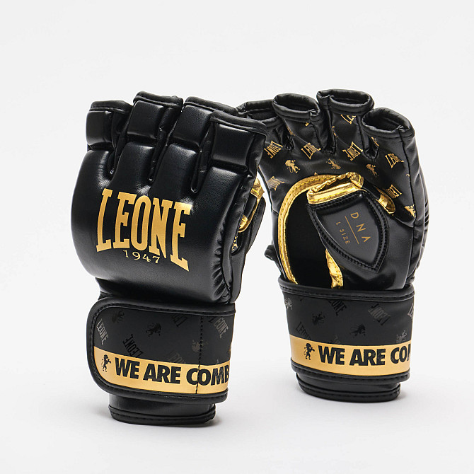 Рукавички MMA Leone DNA Black L Каменское - изображение 1