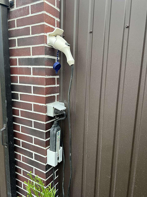 Утримувач для EV j1772 штекера (адаптер, перехідник) розетка (socket) зарядної станції для електромобіль Дніпро - фото 2