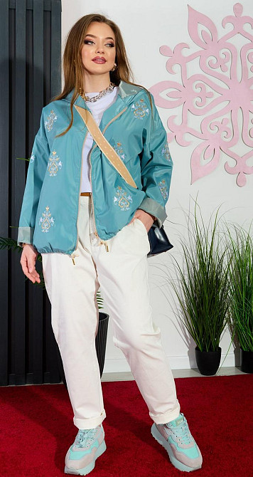 Стильна вітровка з вишивкою (48) Київ - фото 6