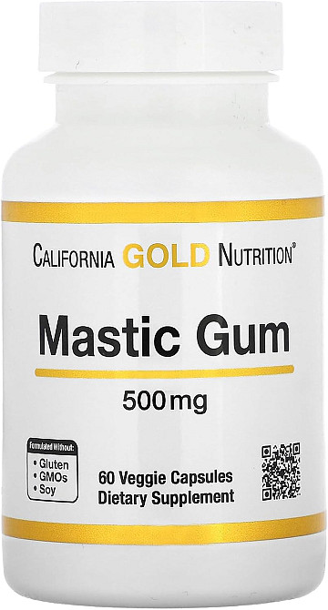 Mastic Gum, 500 mg, 60 Veggie Capsules Луцк - изображение 1