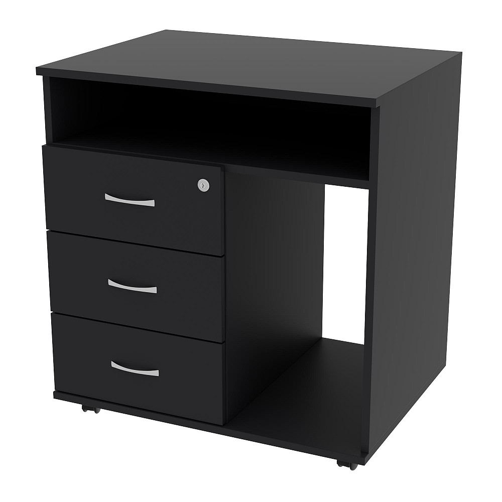 Тумба офисная ТМО-4, Антрацит, 700/520/760 Львов - изображение 1