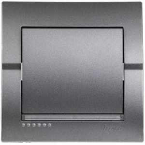DERIY темно-сірий металік Вимикач внутрішній Лезард Житомир - изображение 1