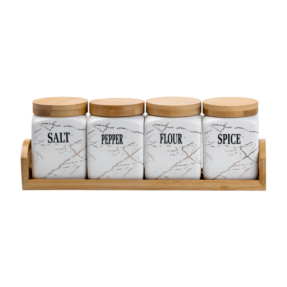 Набір контейнерів для сипучих продуктів на підставці Київ - фото 3