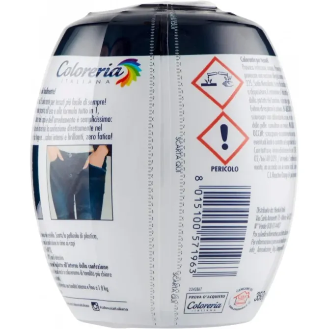 Фарба для одягу в пральну машину (синій джинс) Coloreria Italiana Blue Jeans, 350 г Львів - фото 3