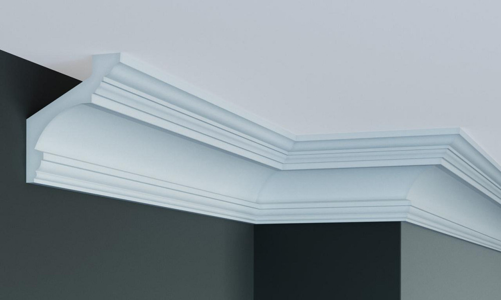Карниз полиуретановый гладкий Gaudi Decor P 2032 Днепр - изображение 3