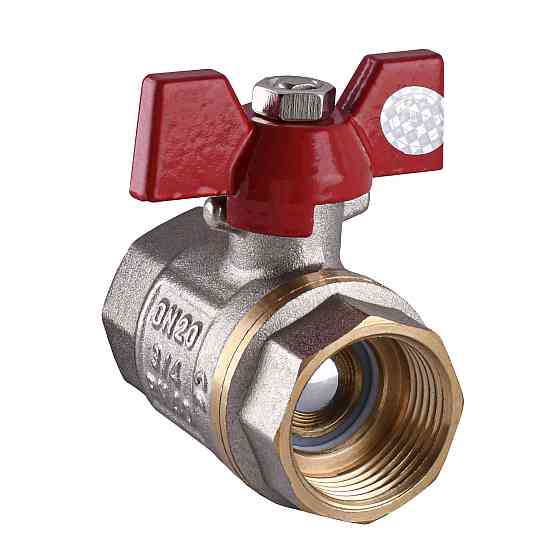 Кран кульовий прямий SOLOMON 3/4″ ВВ КБ PN40 B1007 Луцк