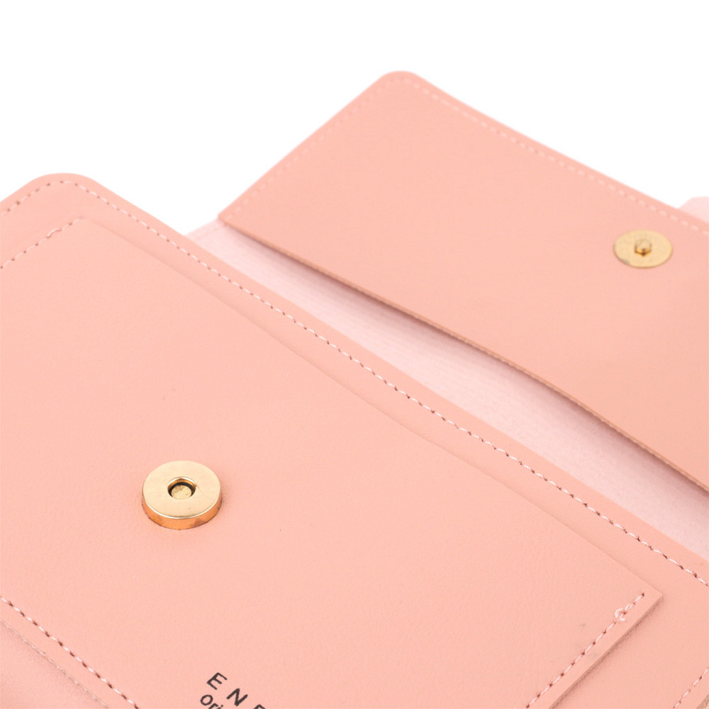 Жіночий клатч на плече з екошкіри Vintage sale_15144 Рожевий Київ - фото 4