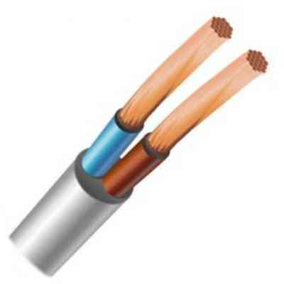 Кабель силовой ЗЗЦМ 2х0.75 кв.мм гибкий, 100м (ПВС 2x0,75 ECG) Винница