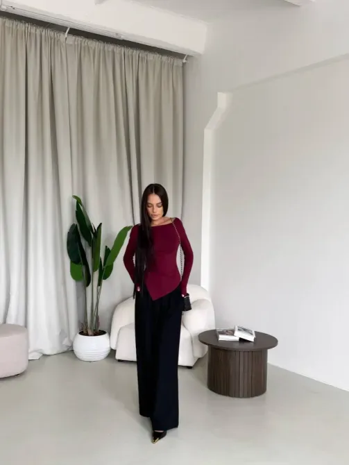 Базовые асимметричные длинные рукава трёх цветов Одесса - изображение 5