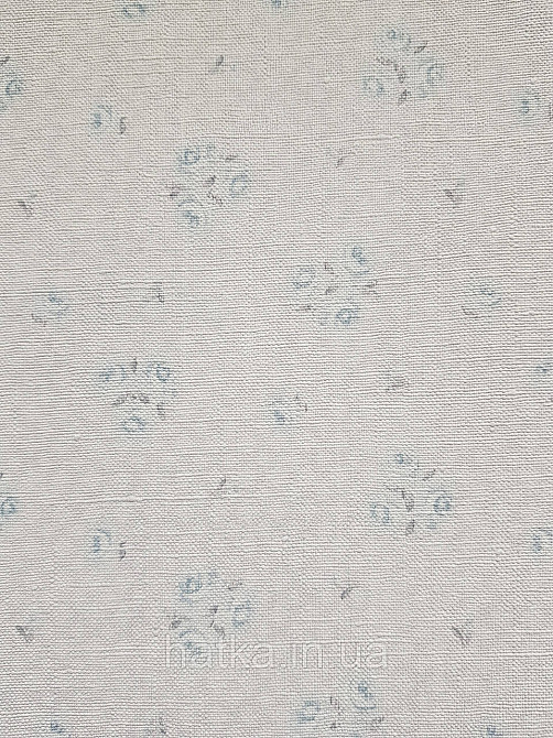 Шпалери вініл на флізеліні A.S.Creation Maison charme 0.53x10 прованс квіти троянди маленькі блакитні на біло сірому Київ - фото 1