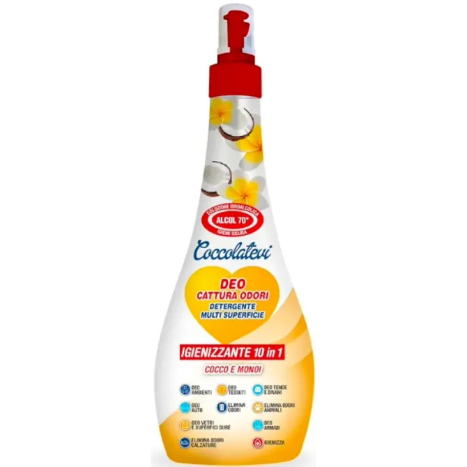 Парфюмерный спрей Сoccolatevi Deo 10 in 1 Cocco e Monoi 300 ml Львов - изображение 1