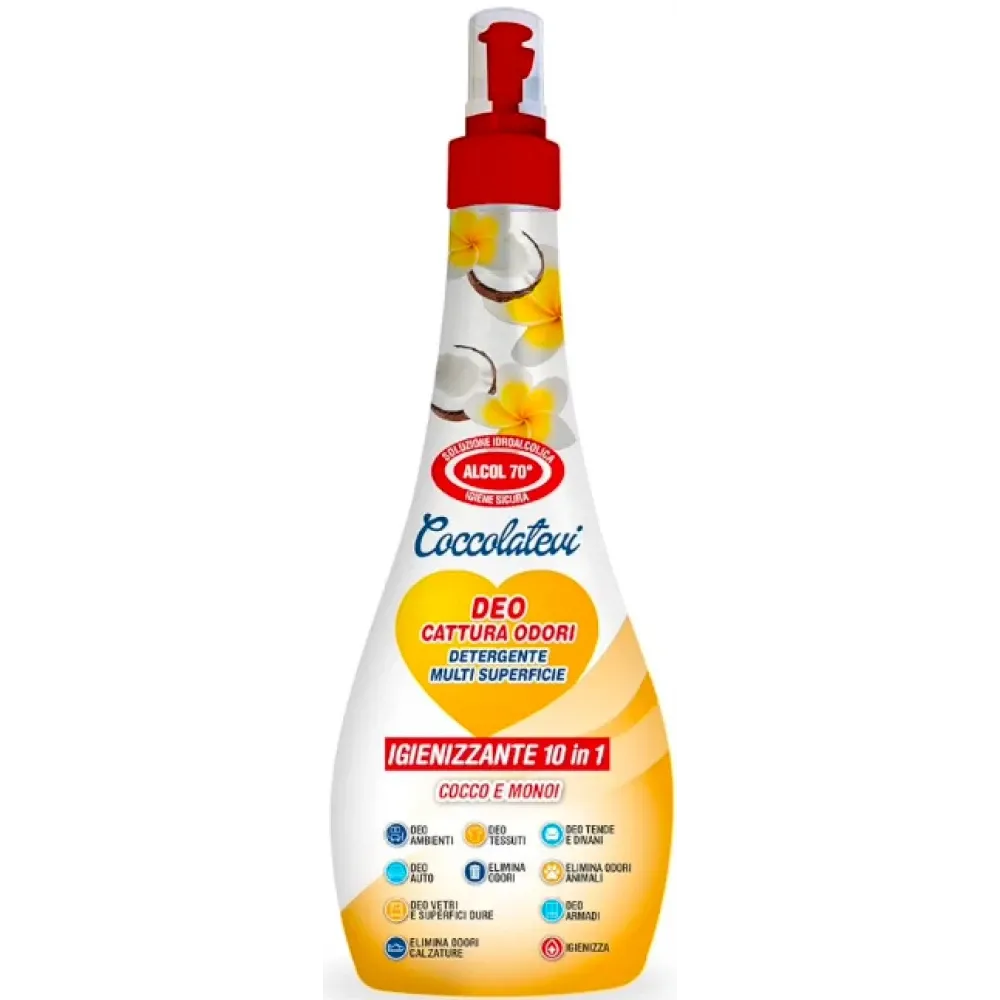 Парфумерний спрей Coccolatevi Deo 10 in 1 Cocco e Monoi 300 ml Львів - фото 1