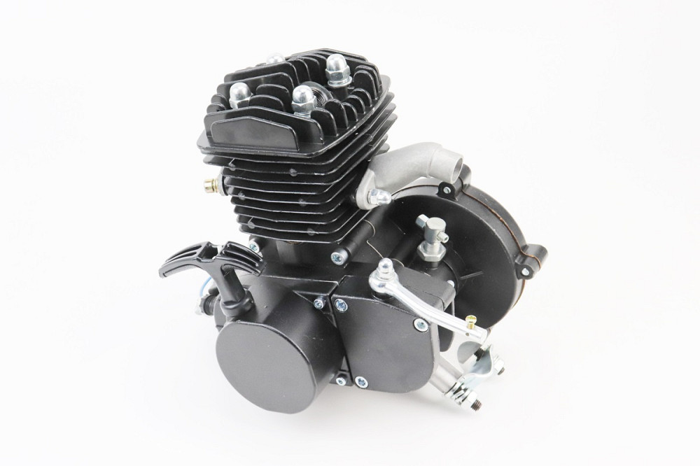 Двигун велосипедний 2Т з ручним стартером + комплект для встановлення, ЧОРНИЙ Київ - фото 2