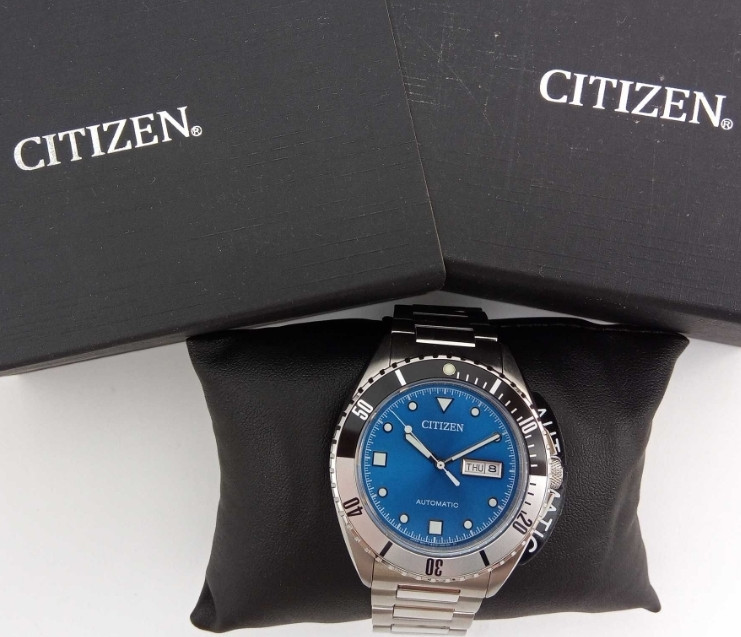 Японський чоловічий годинник Citizen NH7530-52M сапфір, механіка 21 камінь. Київ - фото 1