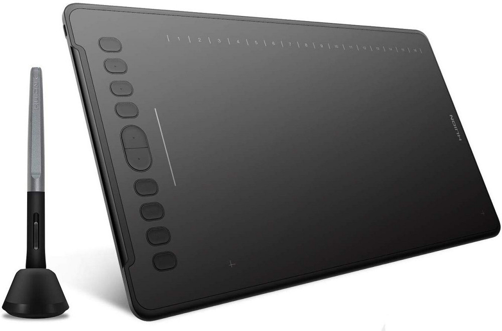 Графічний планшет Huion H1161 + рукавичка ( Чорний ) Харьков - изображение 1