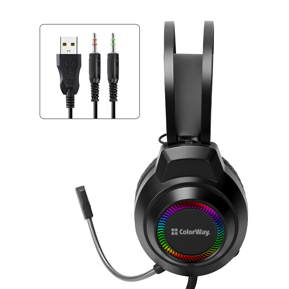 Гарнітура ColorWay BlazeCore RGB Black (CW-HPG03BK) ( 24084 ) Харьков - изображение 13