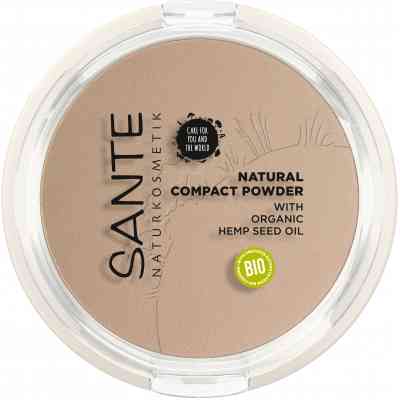 Пудра для лица Sante Natural Compact Powder 02 - Neutral Beige 9 г (4025089085386) Винница