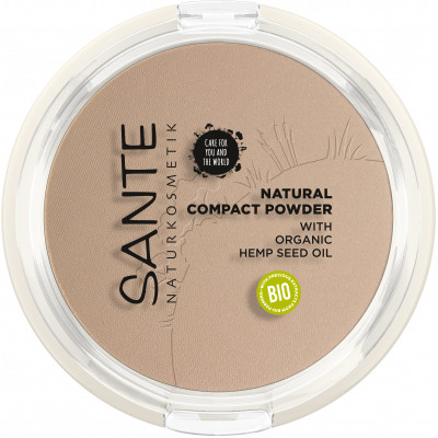 Пудра для лица Sante Natural Compact Powder 02 - Neutral Beige 9 г (4025089085386) Винница - изображение 1