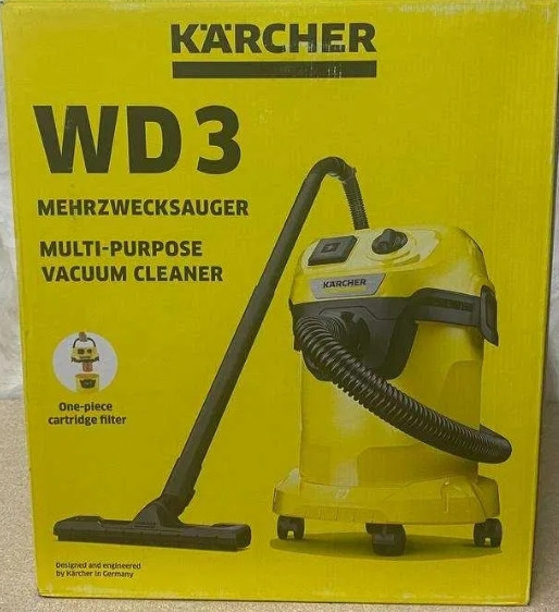 Профессиональный Пылесос: Karcher WD 3 P V-17/4 /20 Новый ! Киев - изображение 1