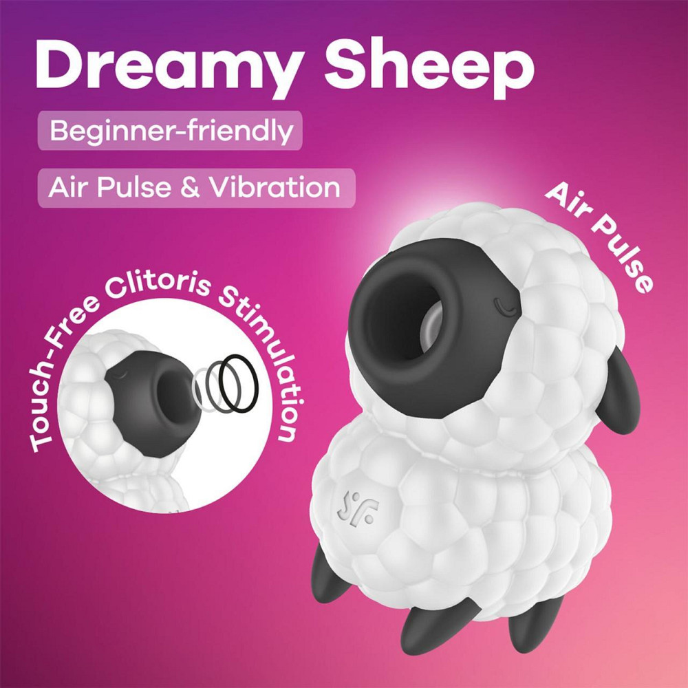 Вакуумный клиторальный стимулятор Satisfyer Dreamy Sheep Sex Aura Киев - изображение 6