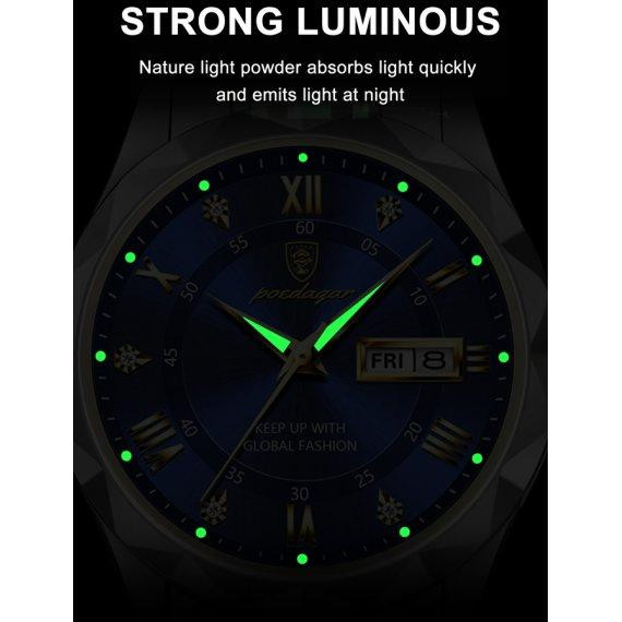 Годинник чоловічий наручний Poedagar Stava (Сріблястий) Київ - фото 8